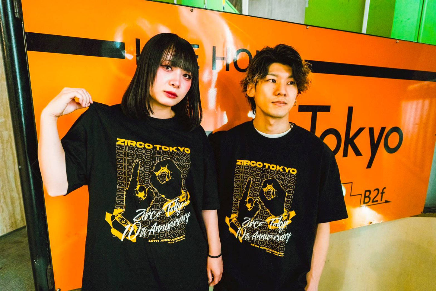 Zirco Tokyo 10th Anniversary Tシャツ ROCK STYLE