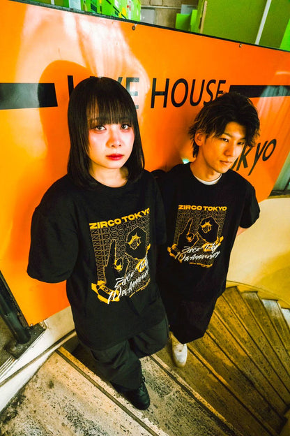 Zirco Tokyo 10th Anniversary Tシャツ ROCK STYLE