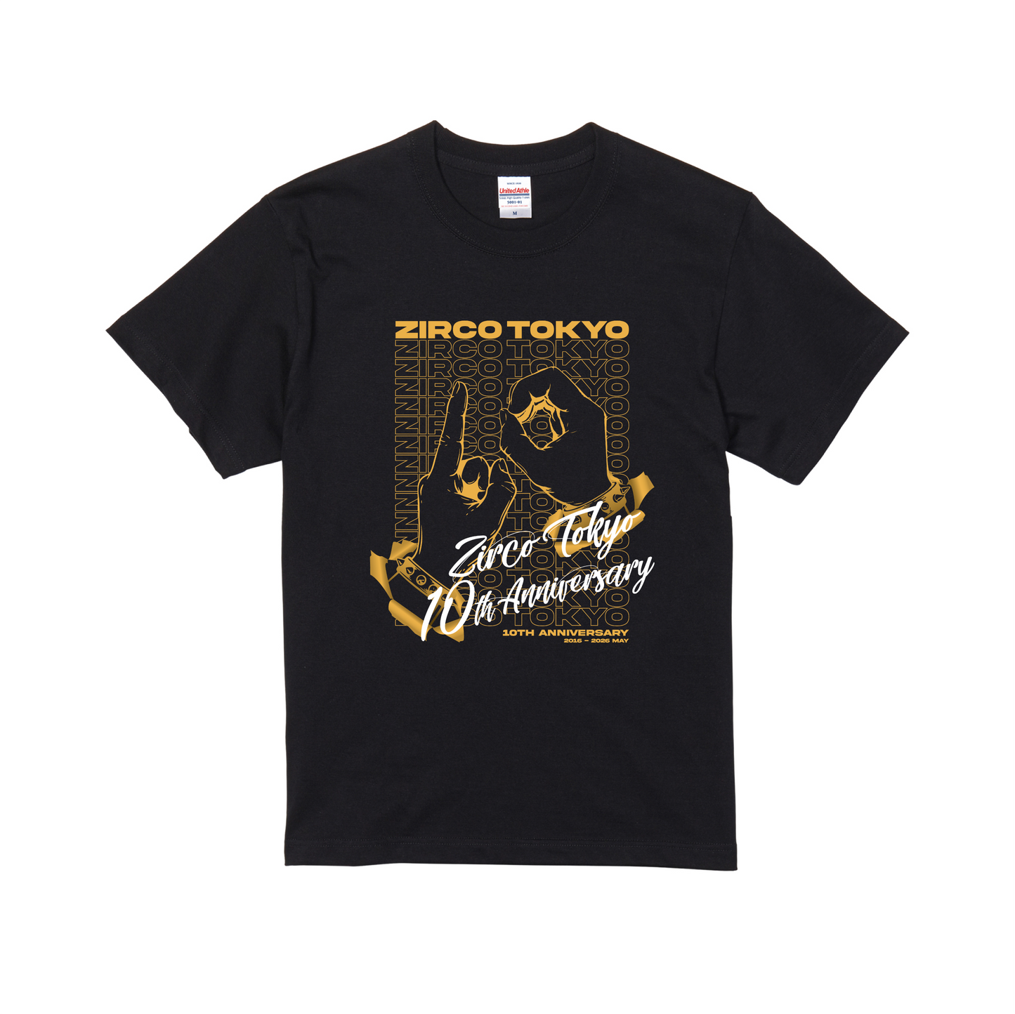 Zirco Tokyo 10th Anniversary Tシャツ ROCK STYLE