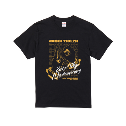 Zirco Tokyo 10th Anniversary Tシャツ ROCK STYLE