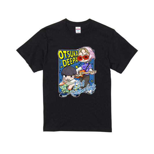 Deepa 17th Anniversary【2025】Tシャツ（ブラック）