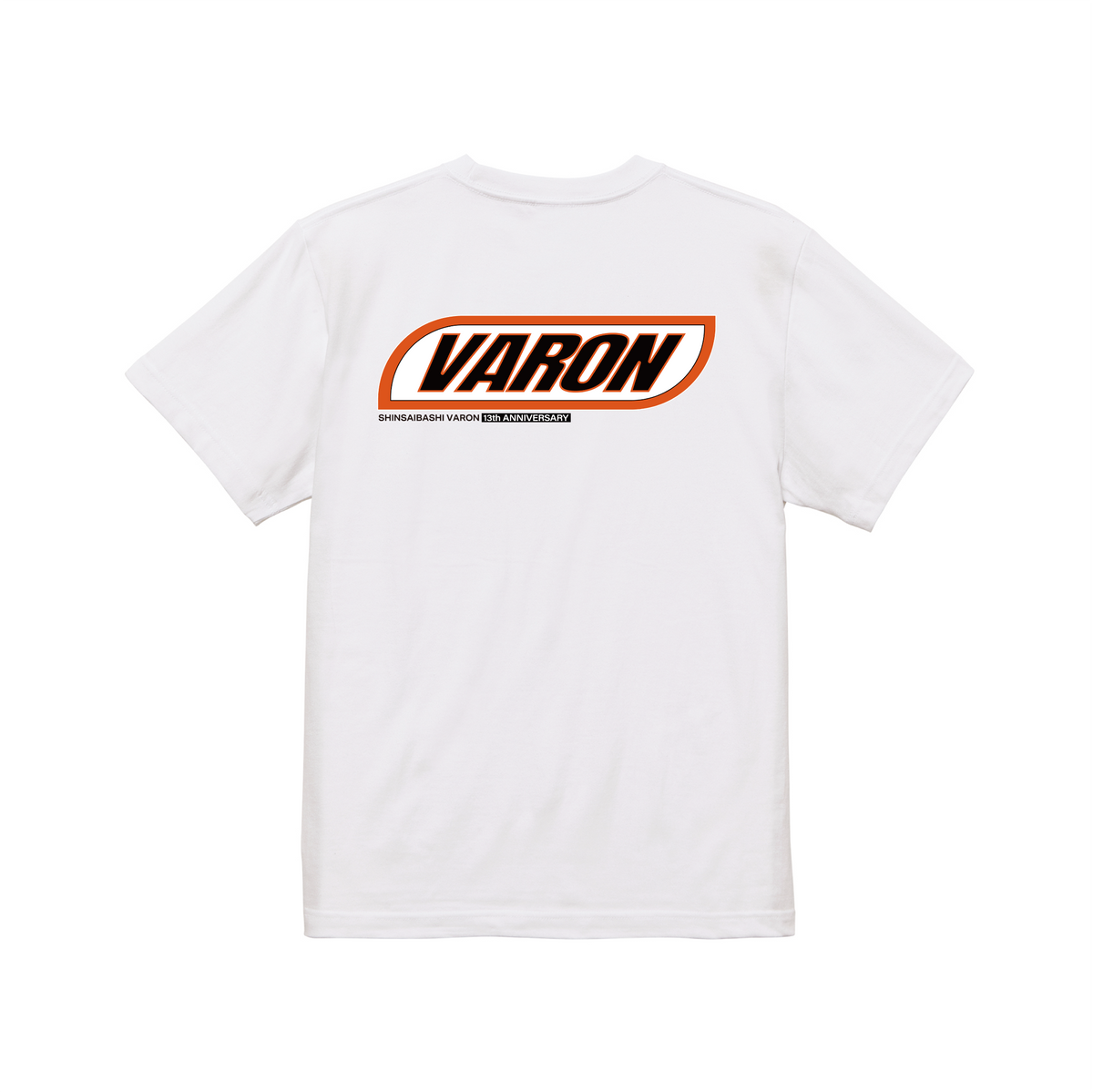 VARON 13th Anniversary【2025】Tシャツ（ホワイト）