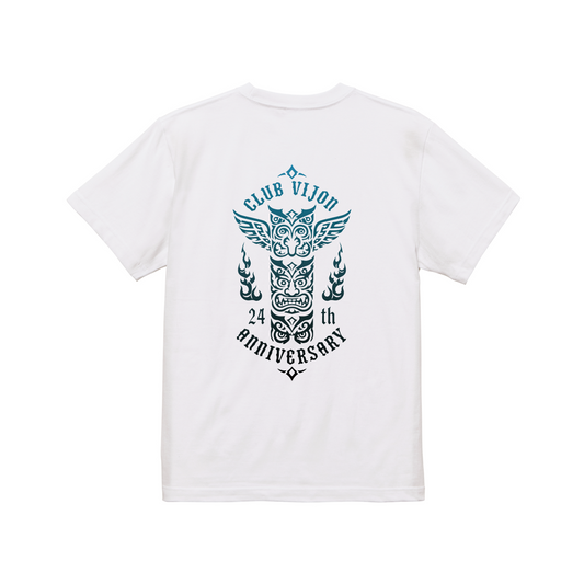 club vijon 24th Anniversary Tシャツ（ホワイト）