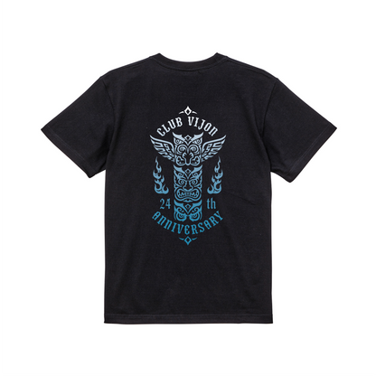 club vijon 24th Anniversary Tシャツ（ブラック）