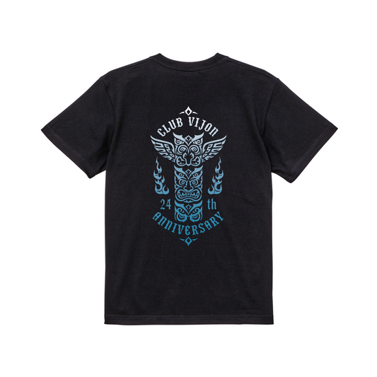 club vijon 24th Anniversary Tシャツ（ブラック）
